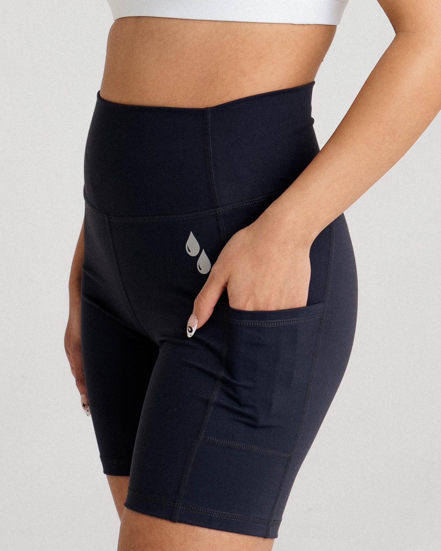 BIKER SHORTS HIGH WAISTED